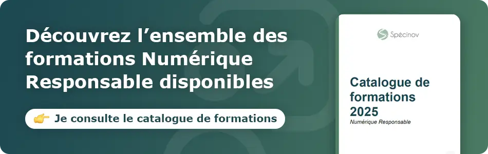 Accéder à la page de présentation des formations numérique responsable